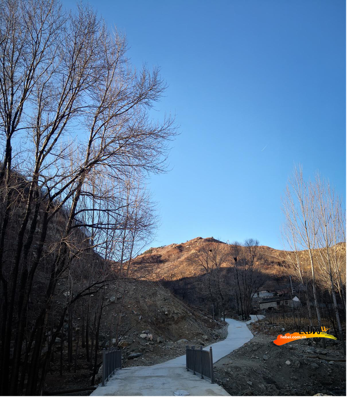 村内新修的道路。