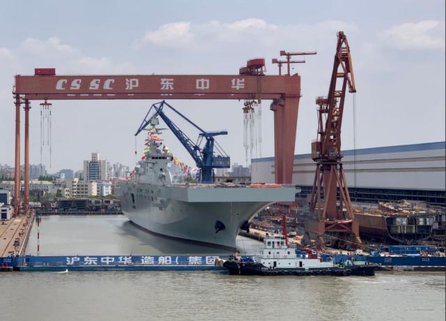 继续超越峰值？美媒：中国海军“十四五”造舰计划史上规模最大_手机新浪网