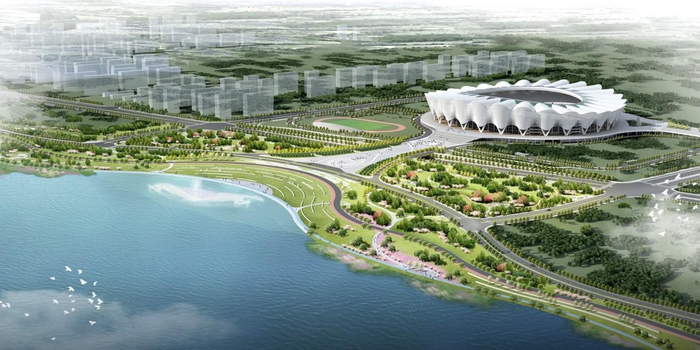 奥体板块效果图