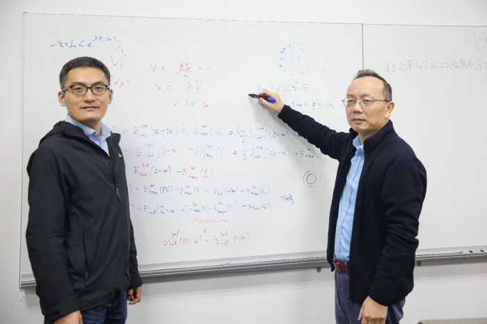 ▲ 朱通副研究员和张增辉教授为论文的共同通讯作者