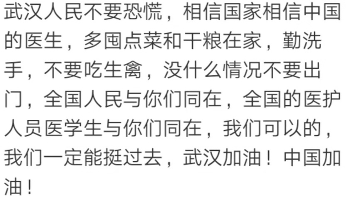 ▲网友对“封城”决定的评论 图片来源：微博