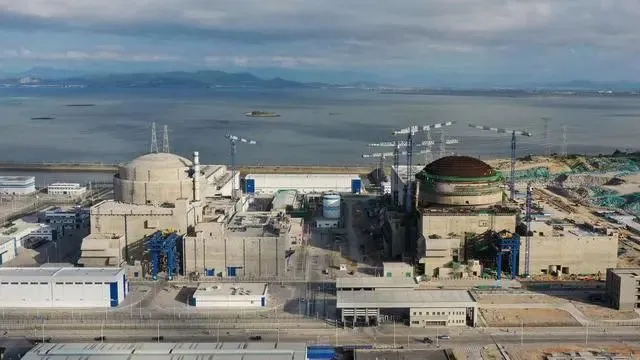 华龙一号示范工程外景图。图片来源：人民日报