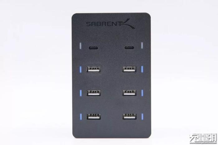 拆解报告：SABRENT 100W 8口PD快充充电器