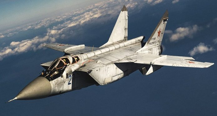俄罗斯装备的MIG-31战斗机 图自WIKI百科