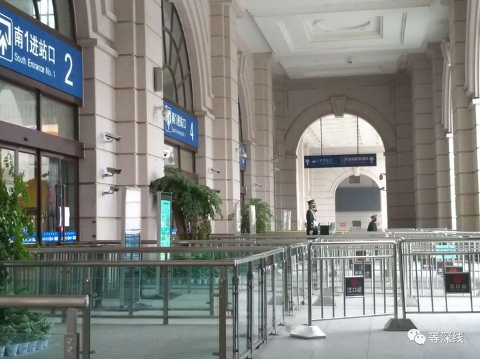 汉口火车站。&nbsp;《等深线》记者&nbsp;王迎春&nbsp;摄