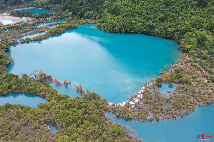 九寨沟风光 （资料图）