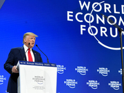 特朗普达沃斯自夸成就 美媒发文逐条反驳
