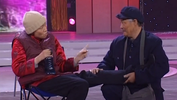 宋丹丹2008年的小品《火炬手》