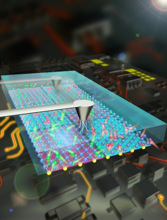 图说：神奇“画布”与“画笔”工作示意图  来源/采访对象供图