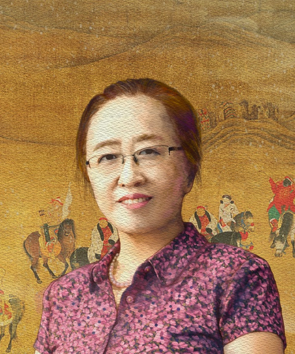 程妮娜（澎湃新闻 刘筝 绘）