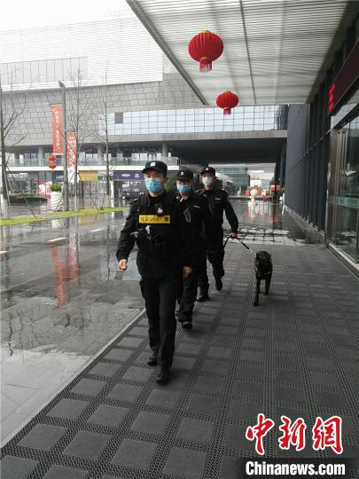 图为巡逻现场。　受访者提供 