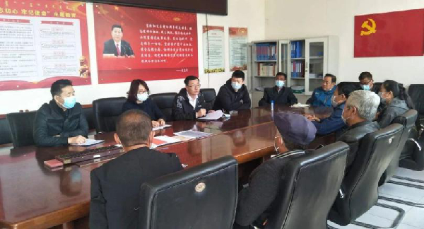 托克托县参加伍什家镇毡匠营村案件“双公开”“双反馈”现场会