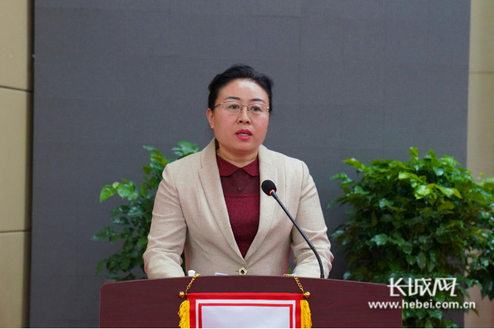 衡水市政府副市长崔海霞出席。长城网记者 张千 摄