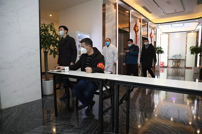 渝北区为湖北旅客开放定点酒店。图片来源：渝北发布微信公号