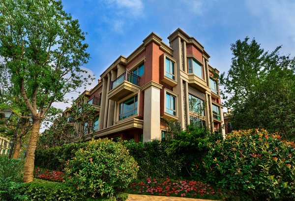 图说：御沁园1期小区实景图