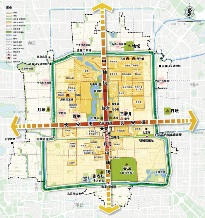  空间结构规划图&nbsp;供图/北京市规划和自然资源委员会（下同）