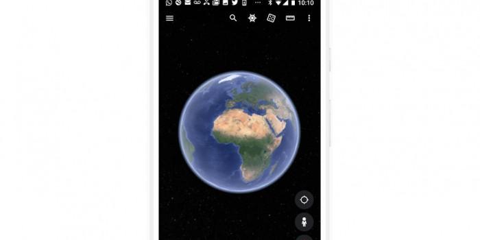 Google Earth移动应用现在会在背景中显示一些星星 手机新浪网