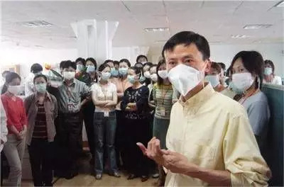 SARS时期的马云和阿里巴巴，图源网络