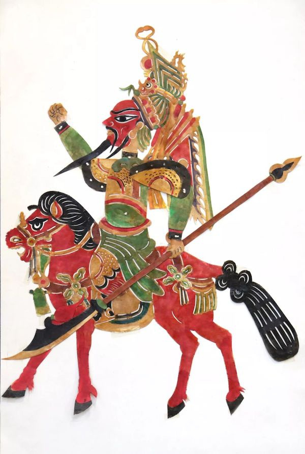 江苏省美术馆藏山西皮影