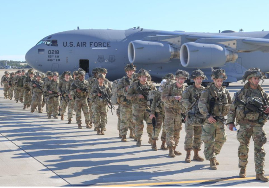 美方士兵 图：法新社