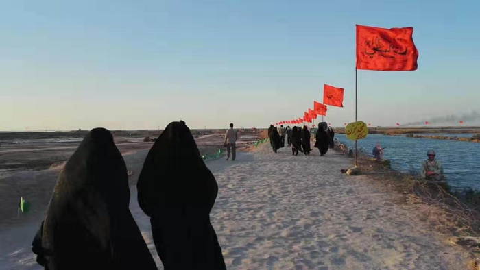  李福泉2017年3月在伊朗参加“光明行者”活动时拍摄的照片 李福泉 图