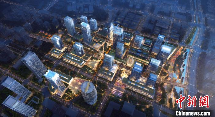 丽泽金融商务区效果图。北京市丰台区供图