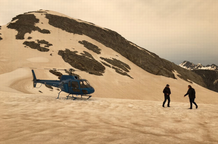 △&nbsp;智利与阿根廷交界的安第斯山区