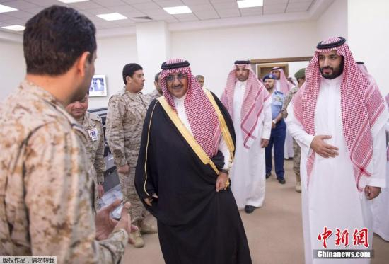  资料图：沙特阿拉伯官员。