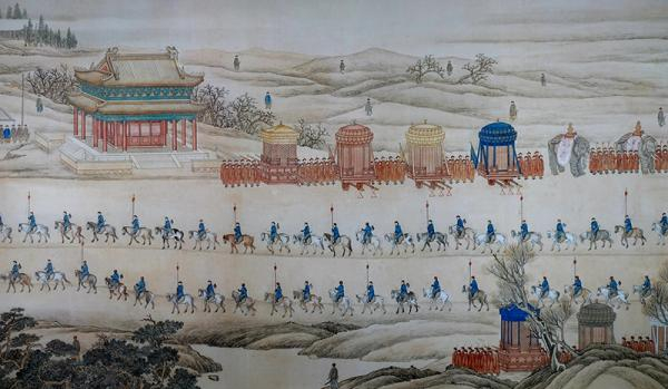 《乾隆南巡图》局部