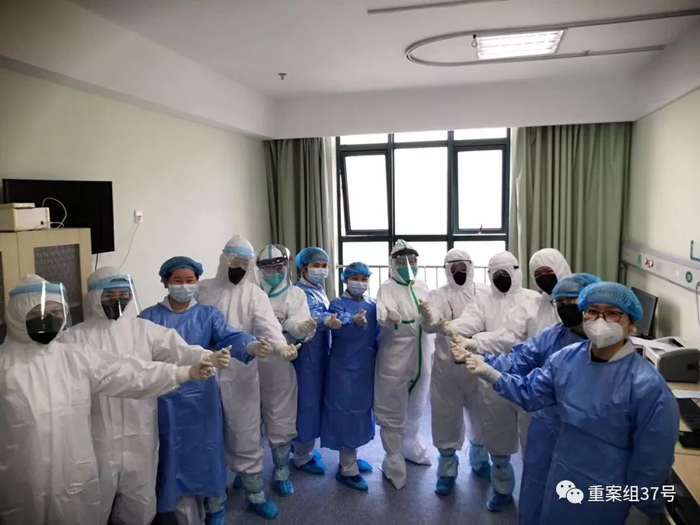  ▲武汉儿童医院呼吸科的医护人员。