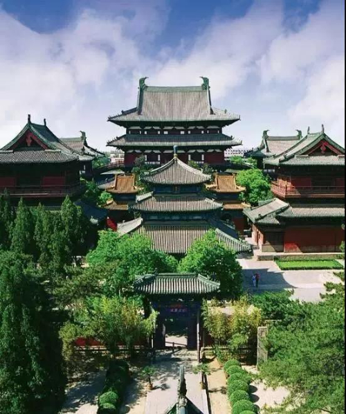 临济寺。河北省文化与旅游厅供图