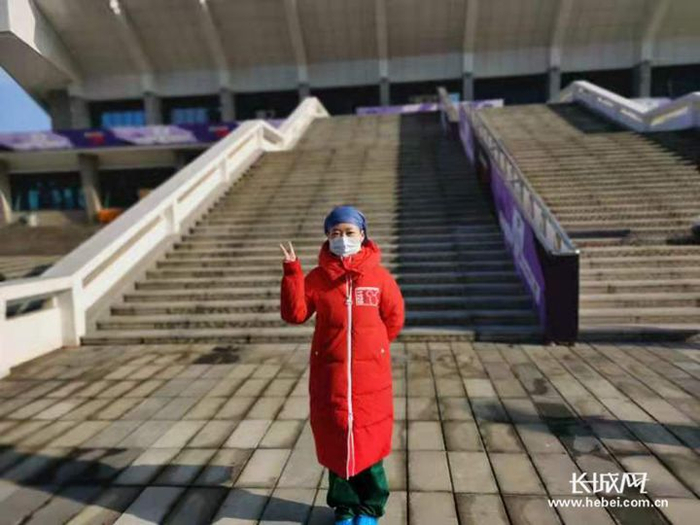 马玉洁在武汉。本人供图