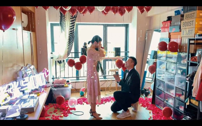 丁钰琼和张子凡求婚Vlog截图
