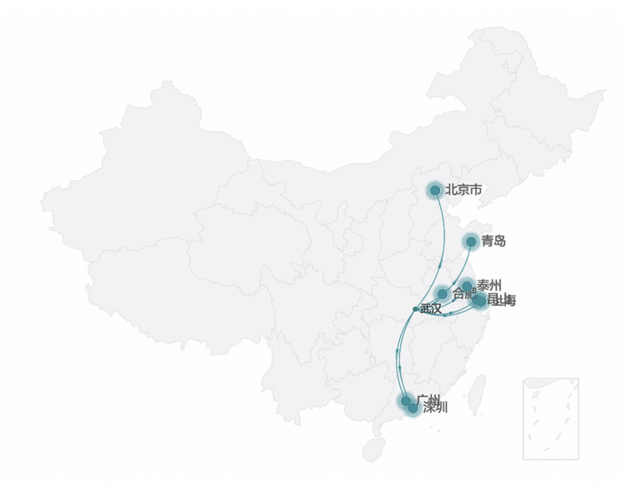 ▲图：全国30余城市医疗物资通过京东快递送到武汉