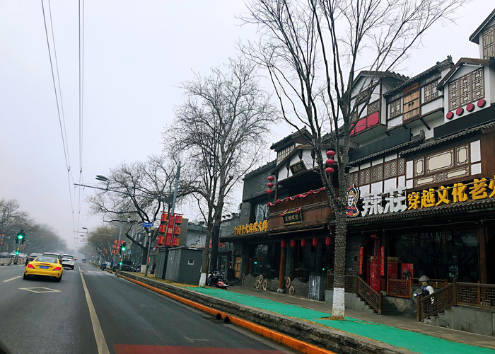 疫情期间的北京簋街。新京报记者 王萍 摄