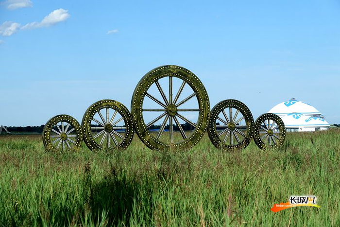 张北县中都原始草原度假村景区。长城新媒体记者 张晓明 摄