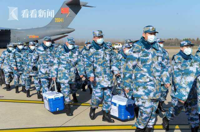 海军第二批参加军队支援湖北医疗队队员全部抵达武汉