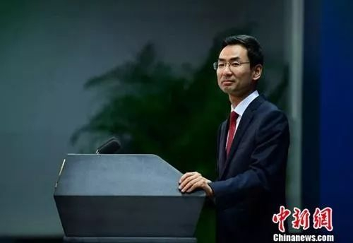 资料图：外交部新闻发言人耿爽