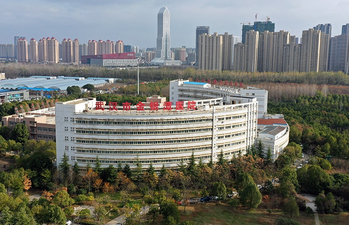 武汉市金银潭医院 新华网 图