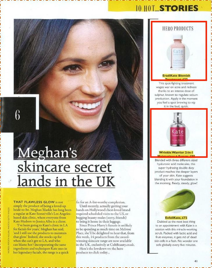 Meghan Markle（梅根·马克尔）杂志采访截图