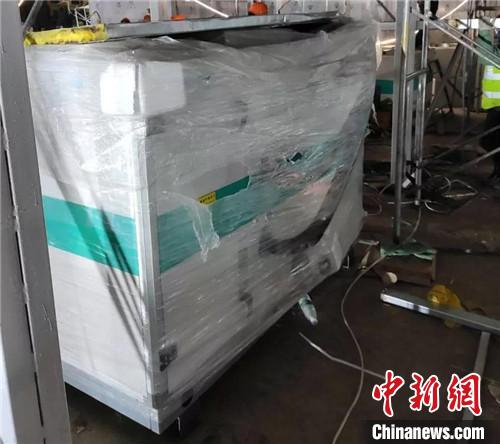 资料图：潍坊高新区企业雅士空调提供的专业空调净化机组。　沙见龙 摄