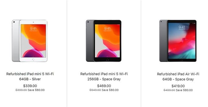 苹果首次开卖官翻版iPad mini 5/Air 3，比全新机便宜15%