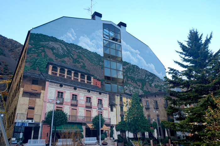 安道尔首都安道尔城 张海律 图