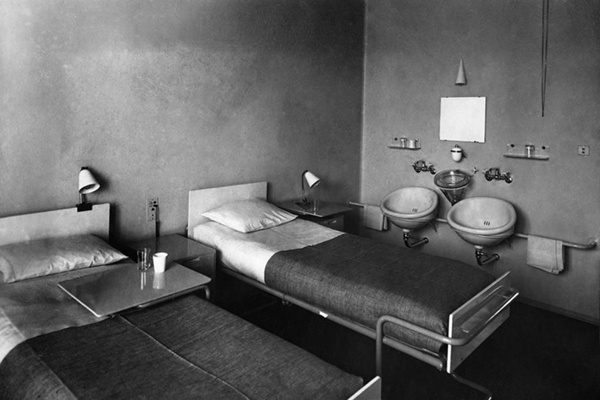 20世纪30年代的病房内部&nbsp;阿尔瓦·阿尔托博物馆 图