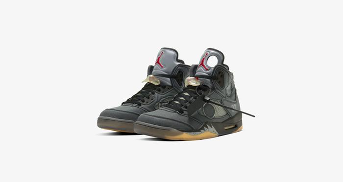 OFF-WHITE x Air Jordan 5 正式上架！下周五正式发售！