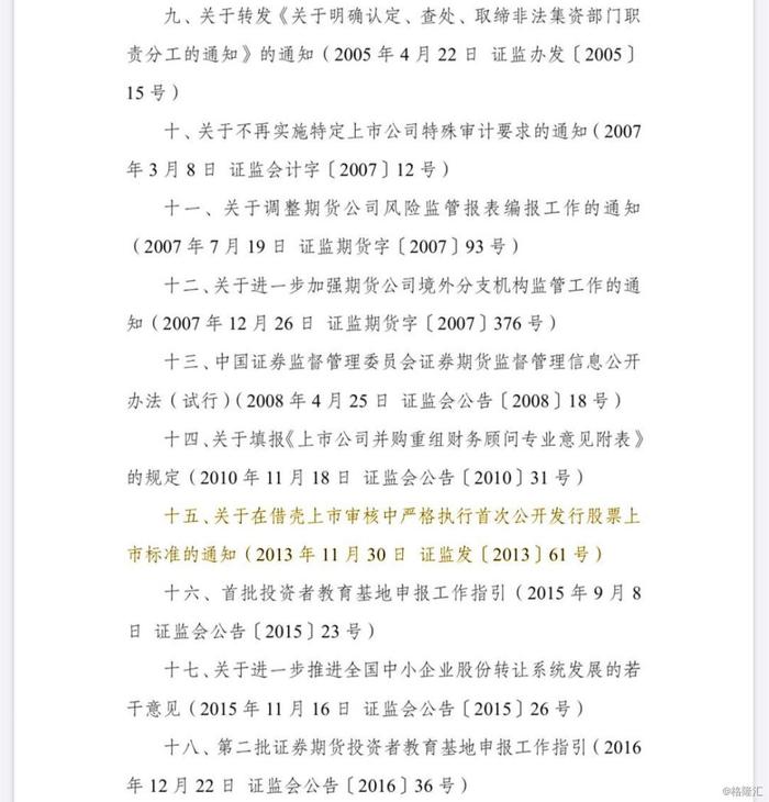 刚刚，证监会宣布废止借壳执行IPO标准等18个文件，有何重大影响？