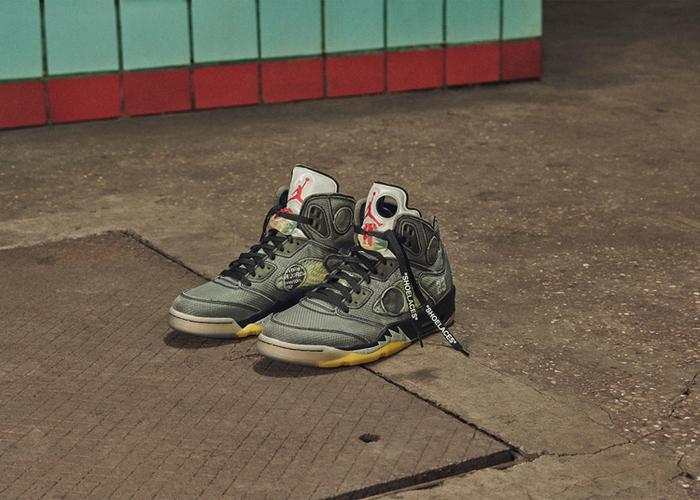 OFF-WHITE x Air Jordan 5 正式上架！下周五正式发售！