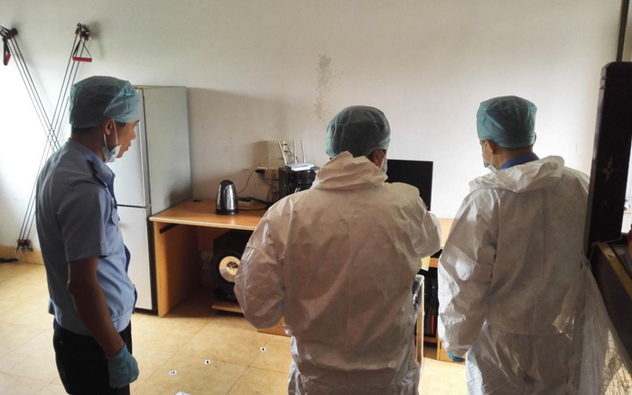 真实的法医工作现场，作者供图。