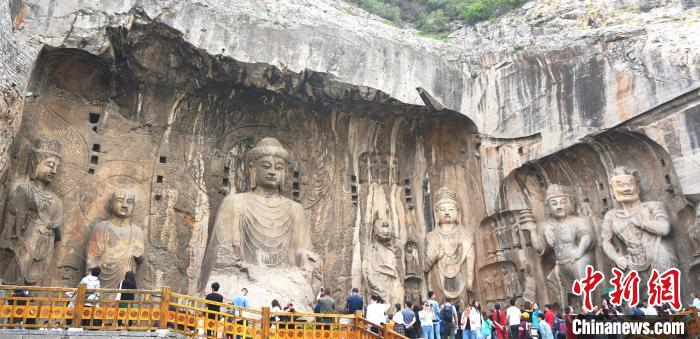 &nbsp;&nbsp;&nbsp;&nbsp;世界文化遗产龙门石窟（资料图）　韩章云　摄