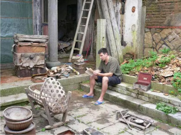 宋怡明在金门做田野调查